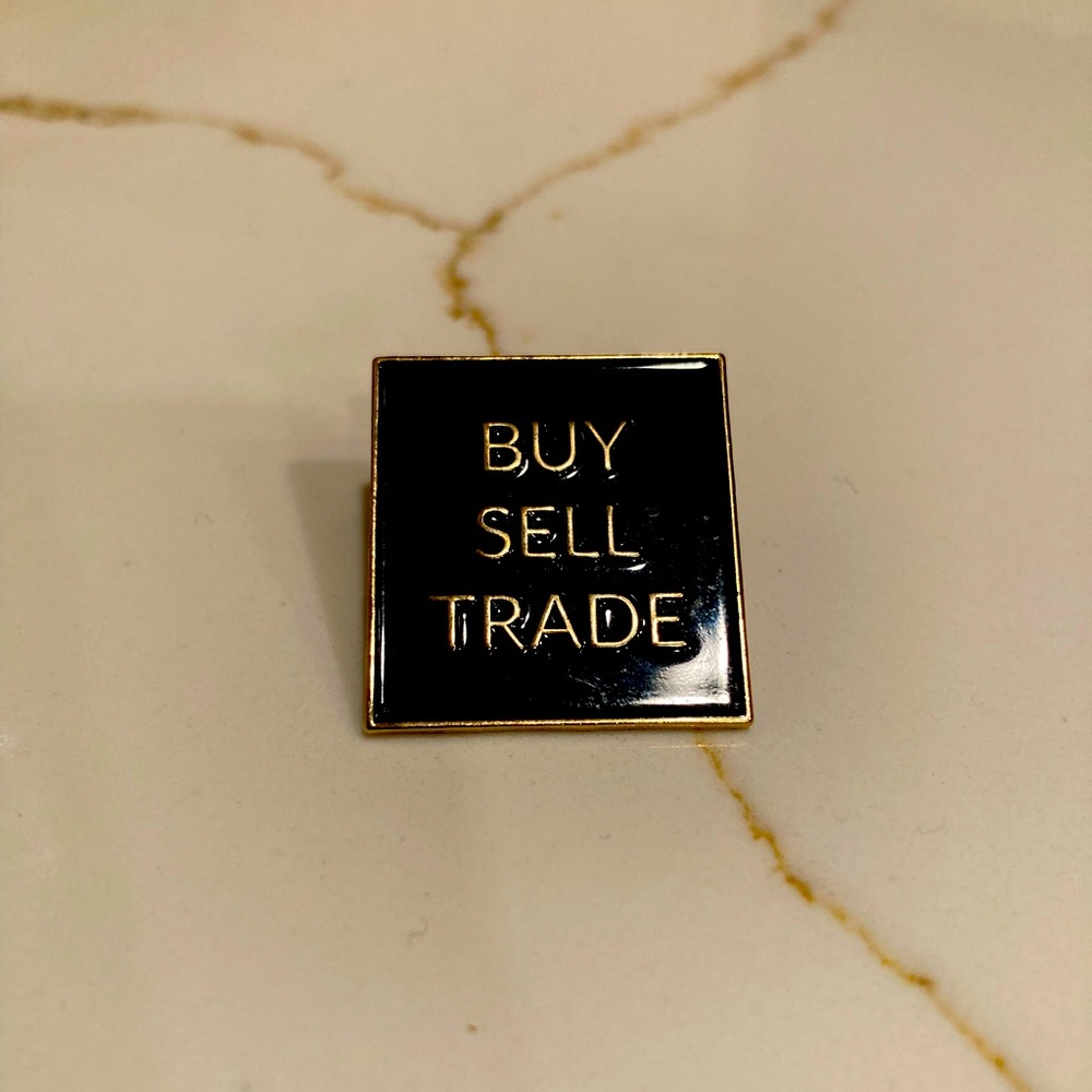 PINTRILL enamel pin - RARE - buy sell trade
